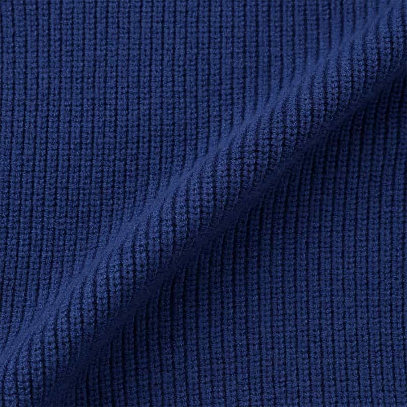 BARNEYS NEW YORK ウォッシャブル Vネックニットカーディガン BLUE