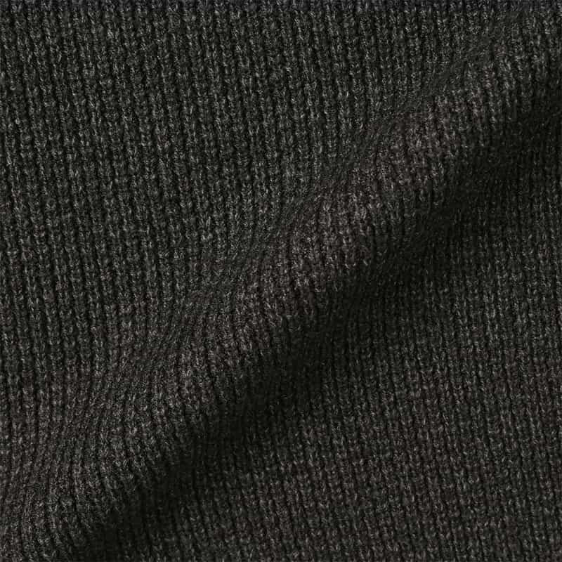 BARNEYS NEW YORK ウォッシャブル ショールカラーニットジャケット GRAY