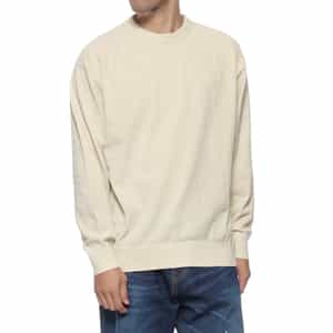 クルーネックニットプルオーバー