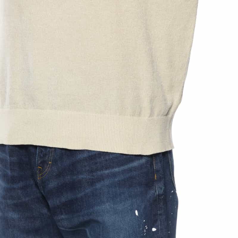 BARNEYS NEW YORK クルーネックニットプルオーバー WHITE