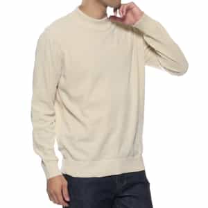 モックネックニットプルオーバー