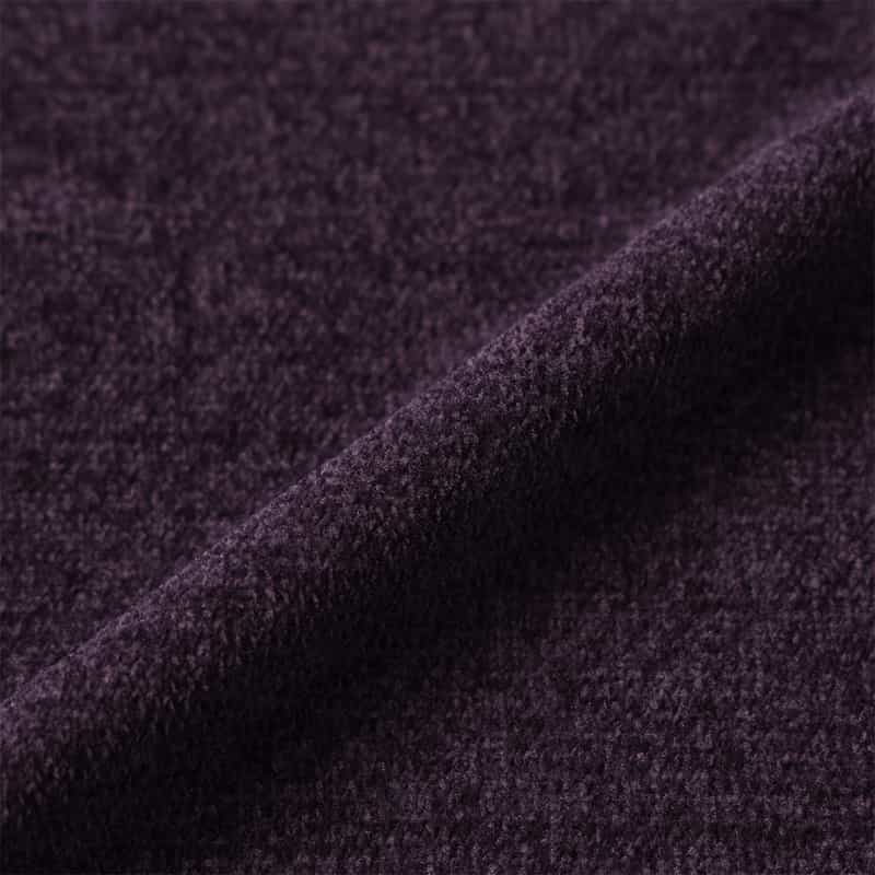 BARNEYS NEW YORK モックネックニットプルオーバー PURPLE