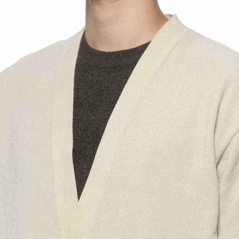 BARNEYS NEW YORK ニットカーディガン WHITE