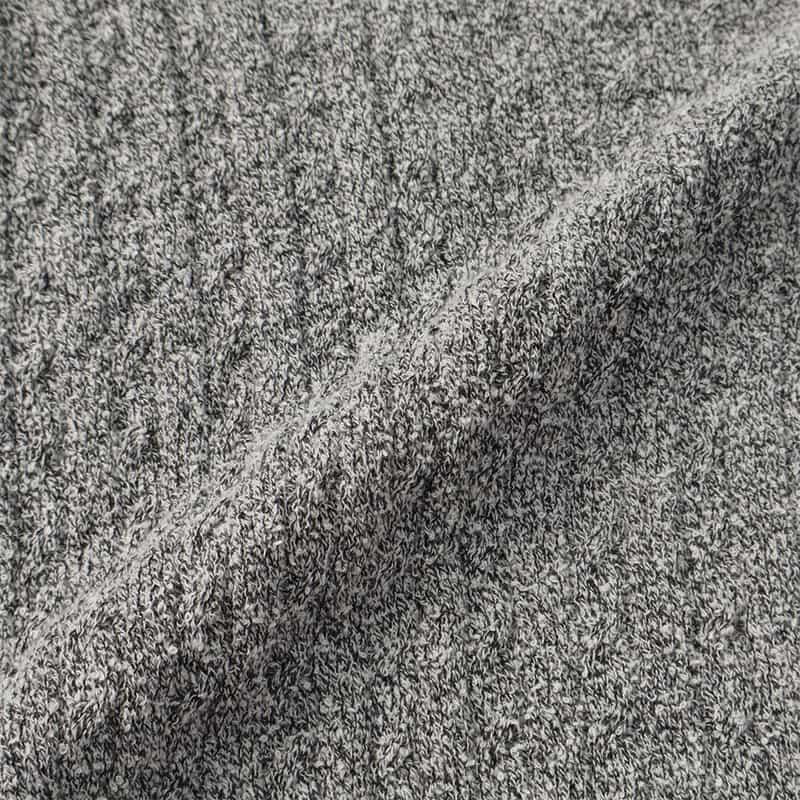 BARNEYS NEW YORK ウォッシャブル ケーブルジップアップパーカー GRAY