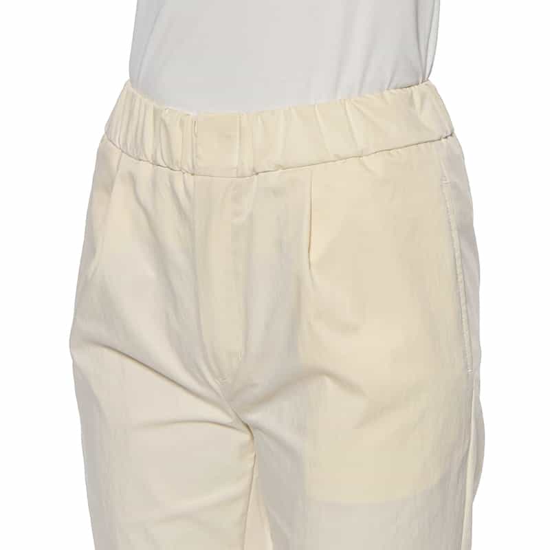 BARNEYS NEW YORK ウォッシャブル ストレートパンツ BEIGE