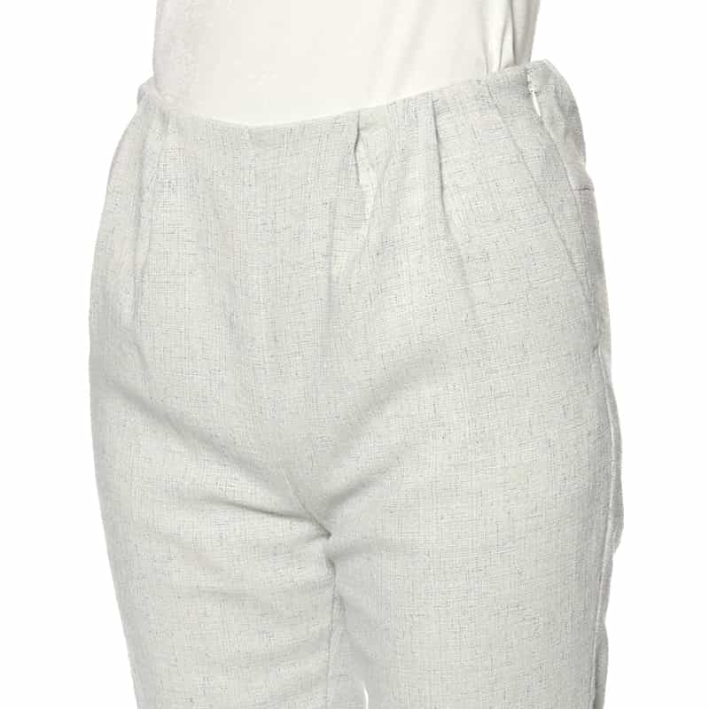 BARNEYS NEW YORK ウォッシャブル テーパードパンツ LIGHT BLUE