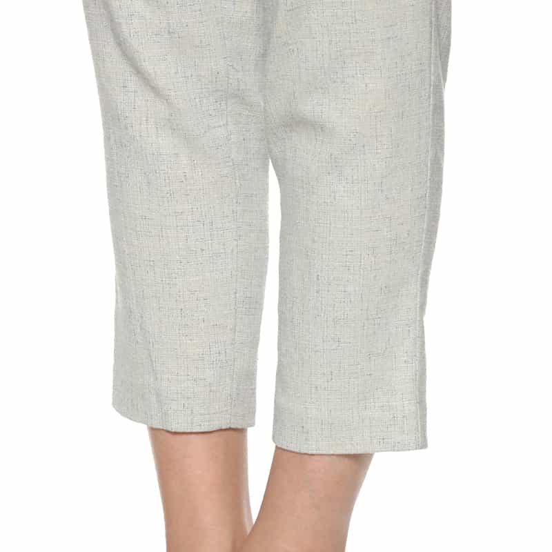 BARNEYS NEW YORK ウォッシャブル テーパードパンツ LIGHT BLUE