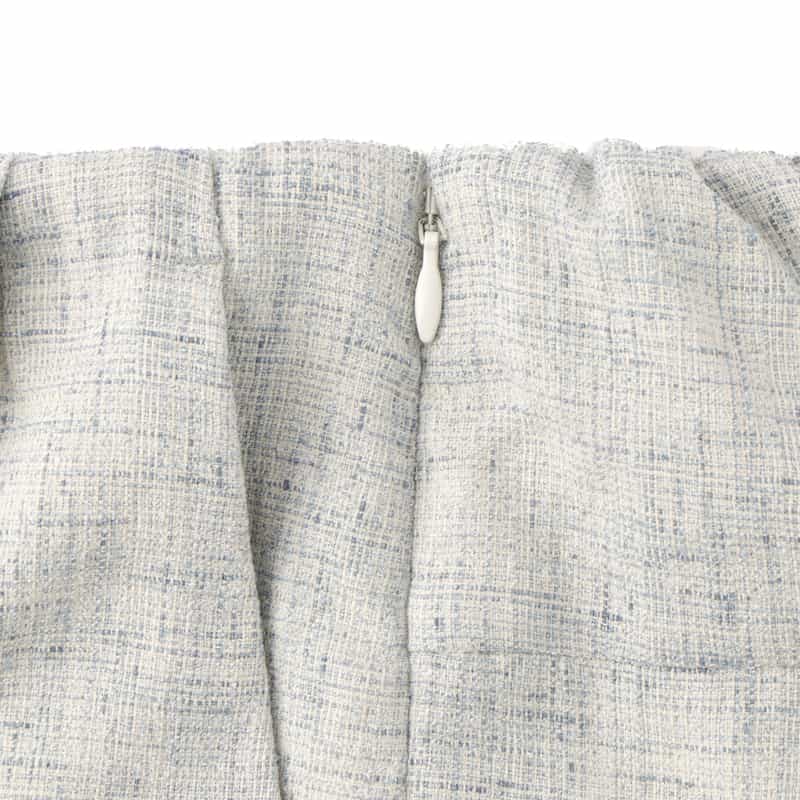 BARNEYS NEW YORK ウォッシャブル テーパードパンツ LIGHT BLUE