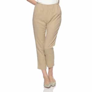 ウォッシャブル テーパードパンツ