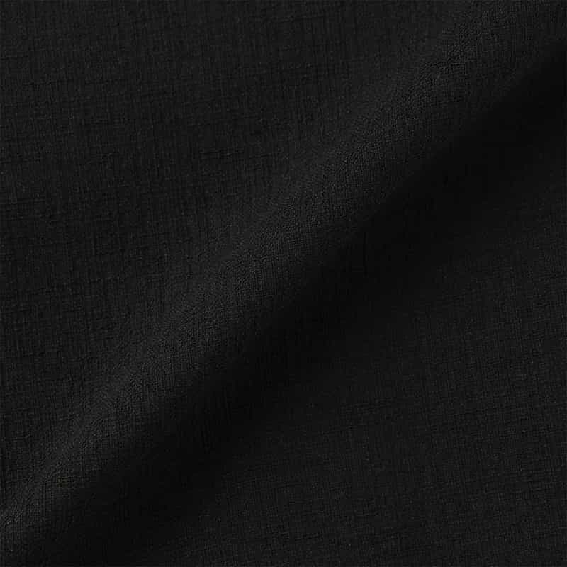 BARNEYS NEW YORK ウォッシャブル テーパードパンツ BLACK