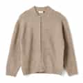 ジップアップニットブルゾン