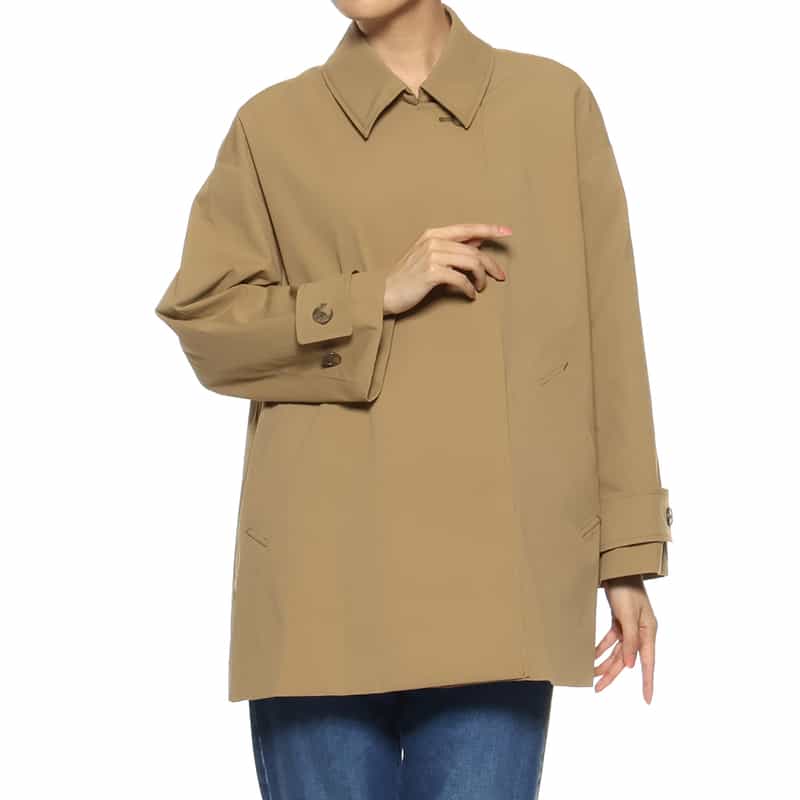 BARNEYS NEW YORK ミディ丈トレンチコート BEIGE