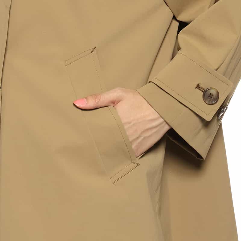 BARNEYS NEW YORK ミディ丈トレンチコート BEIGE