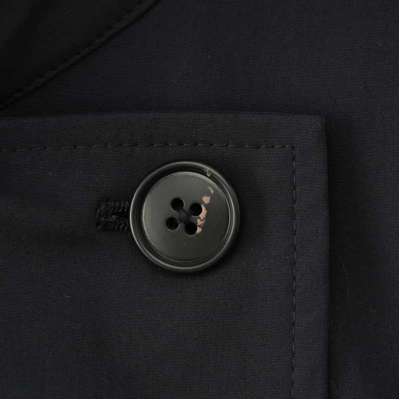 BARNEYS NEW YORK ミディ丈トレンチコート NAVY