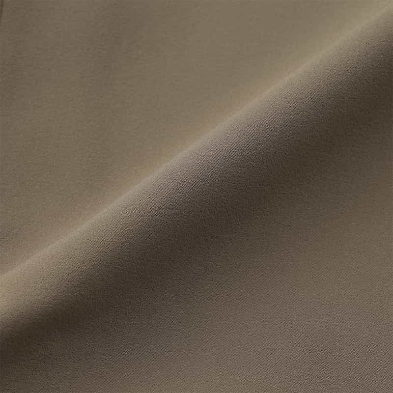 BARNEYS NEW YORK ウォッシャブル ノーカラージャケット KHAKI