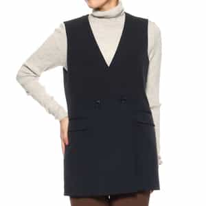 ウォッシャブル ノーカラージャケット