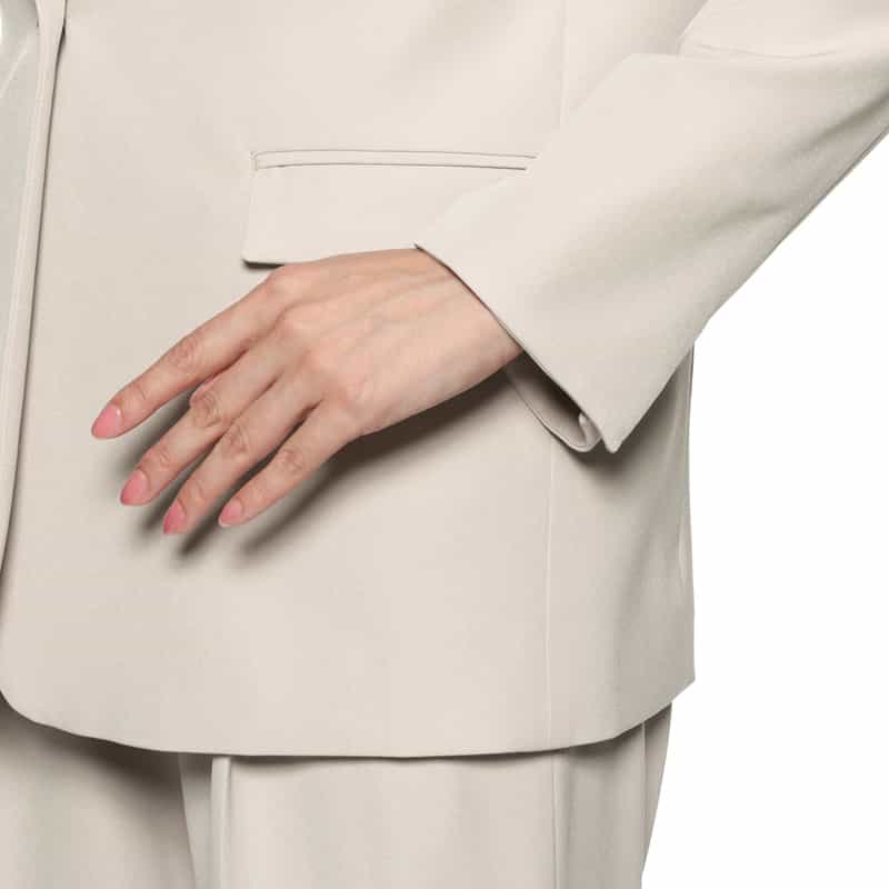 BARNEYS NEW YORK セットアップ ウォッシャブル テーラードジャケット BEIGE