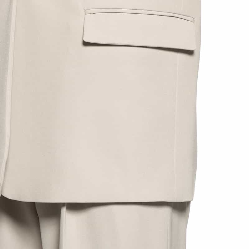 BARNEYS NEW YORK セットアップ ウォッシャブル テーラードジャケット BEIGE