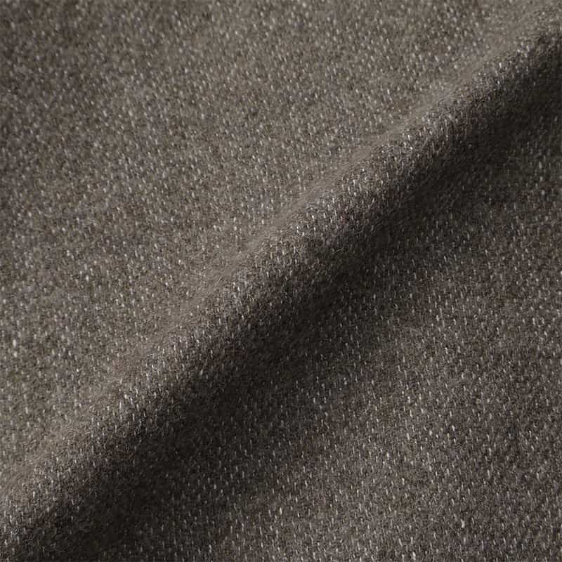 BARNEYS NEW YORK リサイクルウール ツイードライク ダブルブレストジャケット BROWN