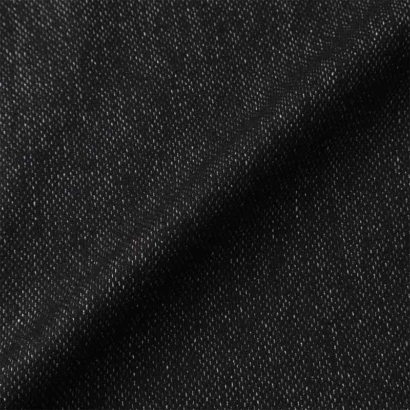 BARNEYS NEW YORK リサイクルウール ツイードライク ダブルブレストジャケット BLACK