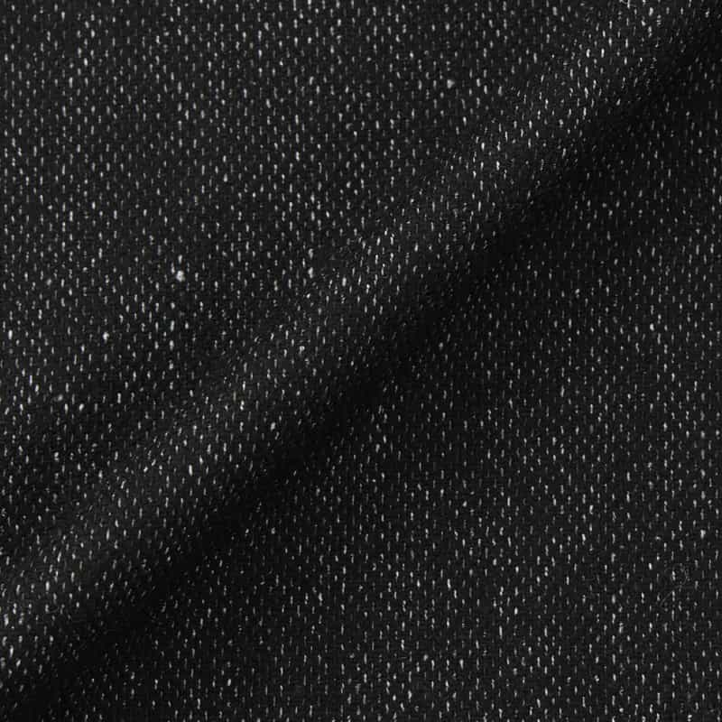 BARNEYS NEW YORK セットアップ タックワイドパンツ BLACK