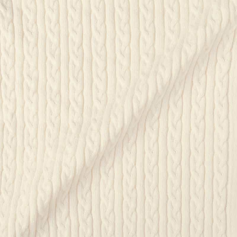 BARNEYS NEW YORK ケーブルニットカーディガン IVORY