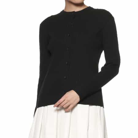 ケーブルニットカーディガン