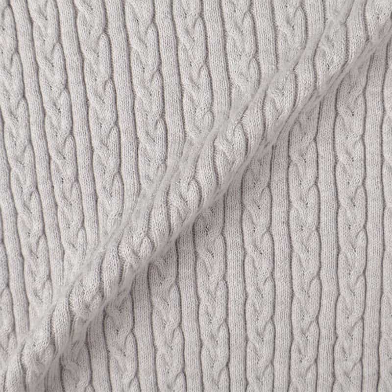 BARNEYS NEW YORK ケーブルニットカーディガン GRAY