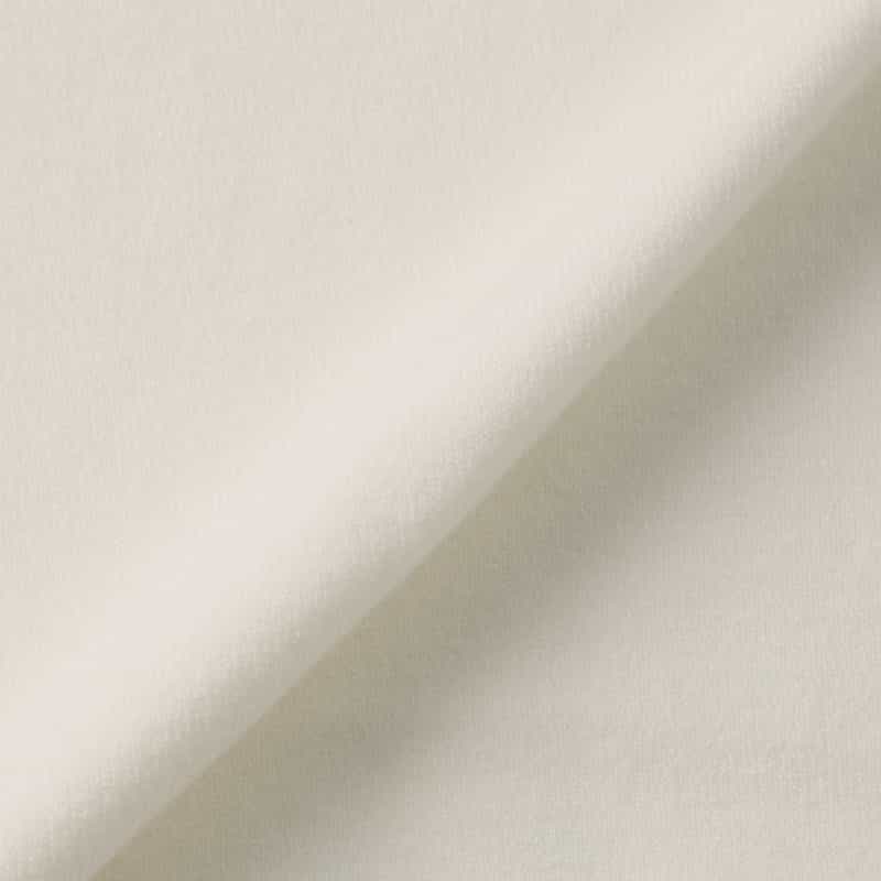 BARNEYS NEW YORK ウォッシャブル モックネックニットプルオーバー WHITE