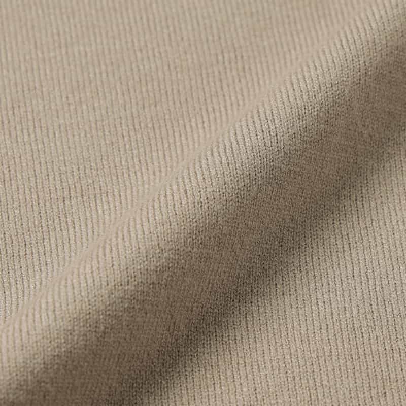 BARNEYS NEW YORK ウォッシャブル タートルネックニットプルオーバー BEIGE