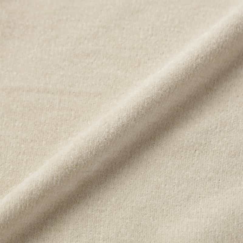 BARNEYS NEW YORK モックネック ニットプルオーバー OFF WHITE