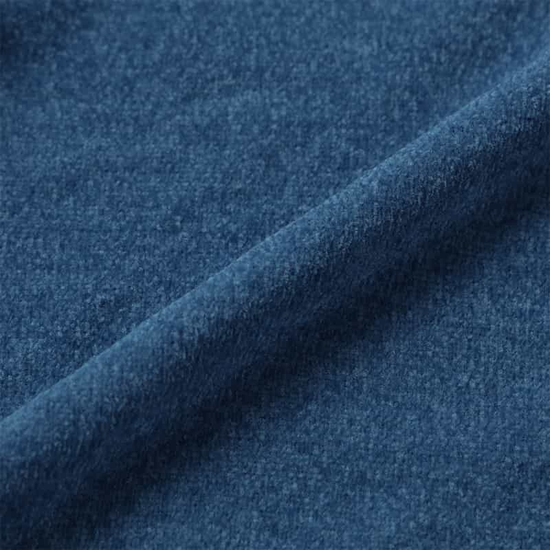 BARNEYS NEW YORK モックネック ニットプルオーバー BLUE