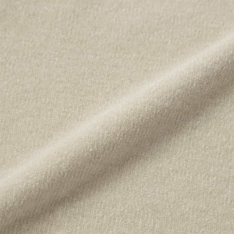 BARNEYS NEW YORK ダブルジップ ニットカーディガン OFF WHITE