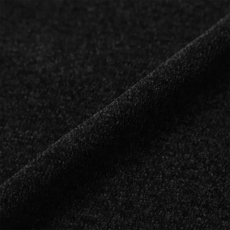 BARNEYS NEW YORK ダブルジップ ニットカーディガン BLACK