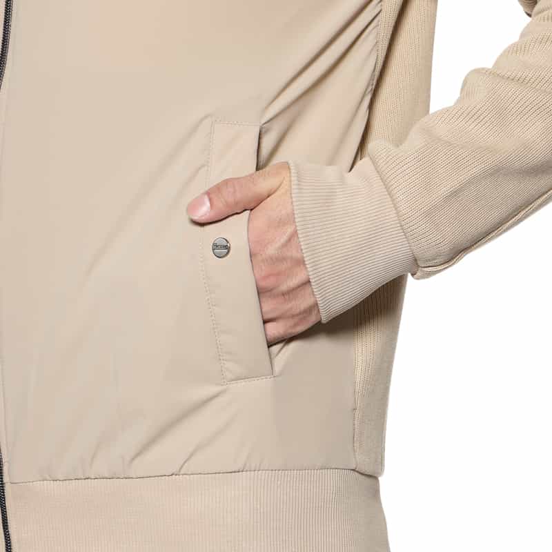 HERNO HERNO＜ヘルノ＞ 切替フルジップパーカー BEIGE