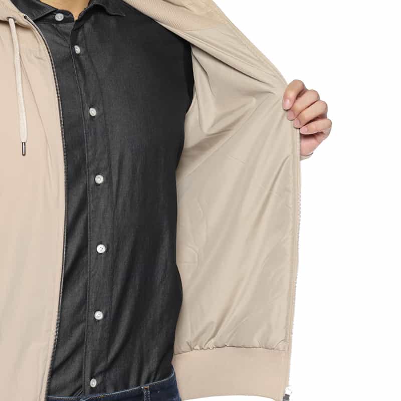 HERNO HERNO＜ヘルノ＞ 切替フルジップパーカー BEIGE