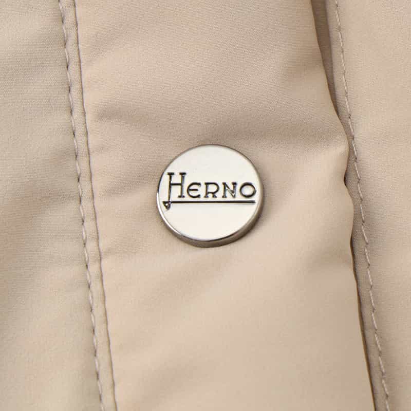 HERNO HERNO＜ヘルノ＞ 切替フルジップパーカー BEIGE