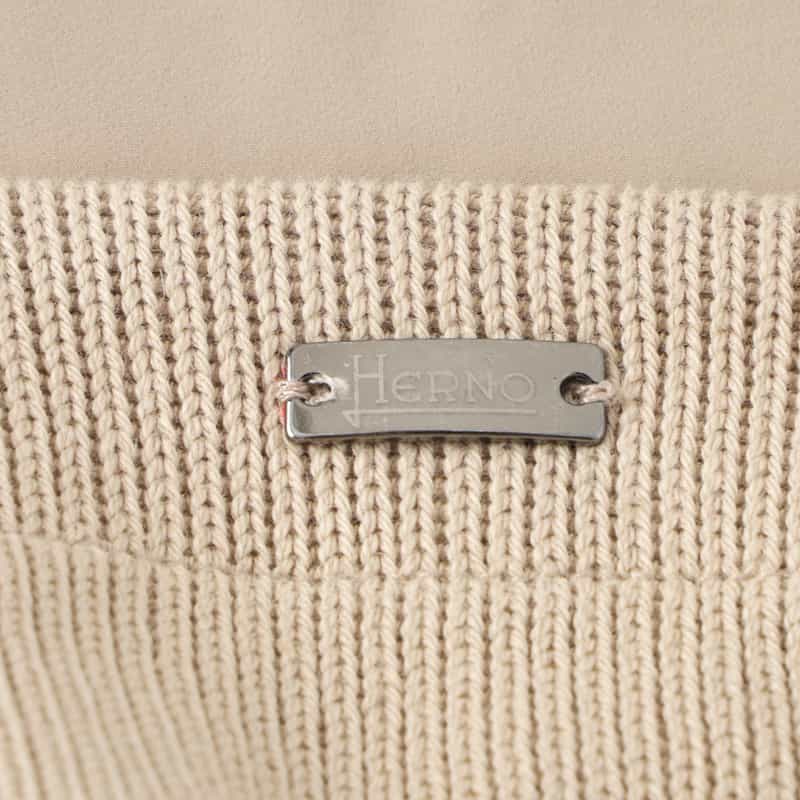 HERNO HERNO＜ヘルノ＞ 切替フルジップパーカー BEIGE