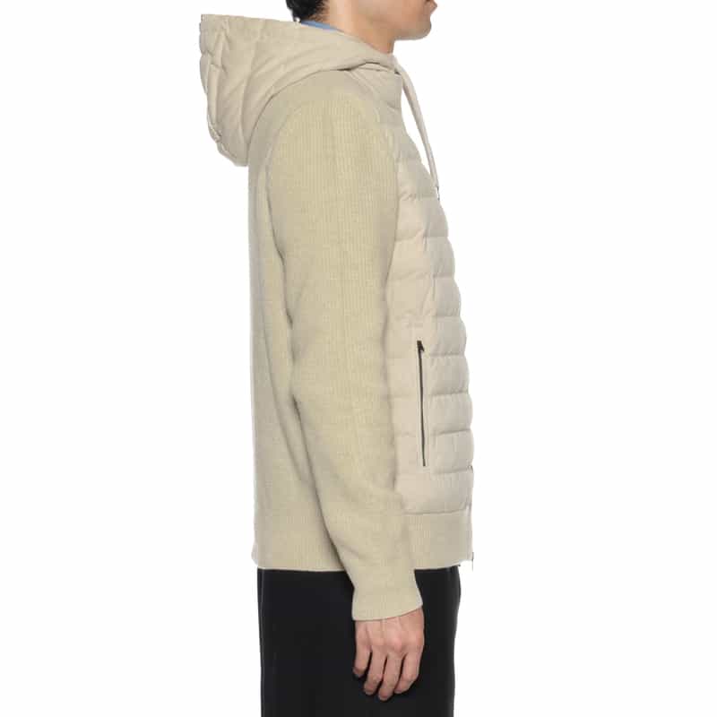 HERNO HERNO＜ヘルノ＞ ダウン切替ブルゾン IVORY