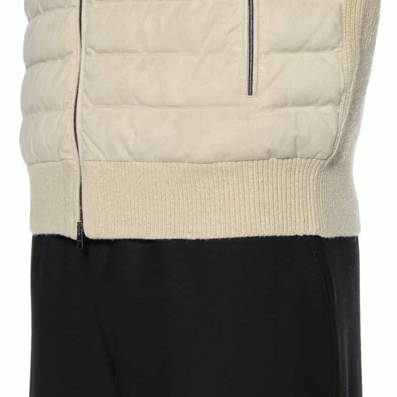 HERNO HERNO＜ヘルノ＞ ダウン切替ブルゾン IVORY