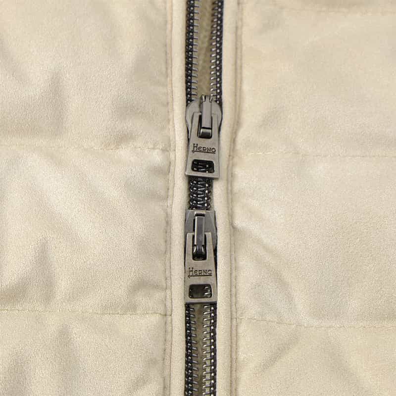 HERNO HERNO＜ヘルノ＞ ダウン切替ブルゾン IVORY