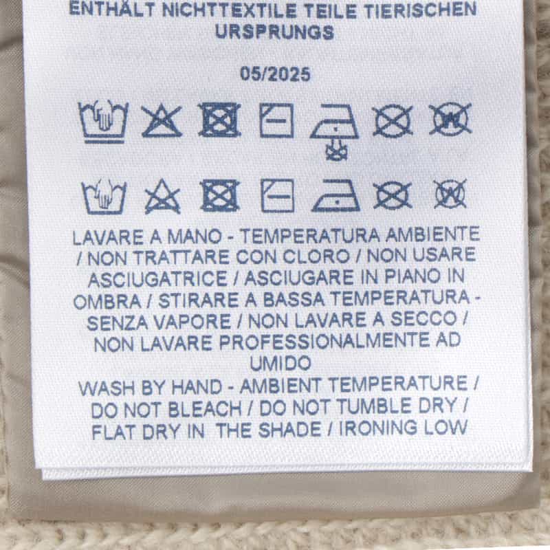 HERNO HERNO＜ヘルノ＞ ダウン切替ブルゾン IVORY