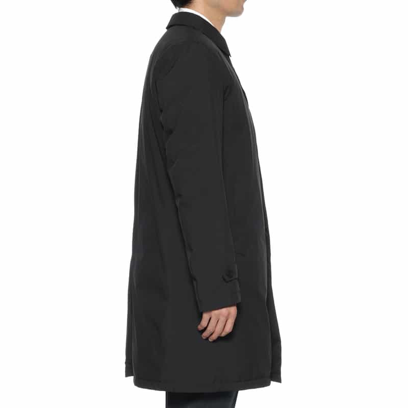 HERNO HERNO＜ヘルノ＞ ステンカラーコート BLACK