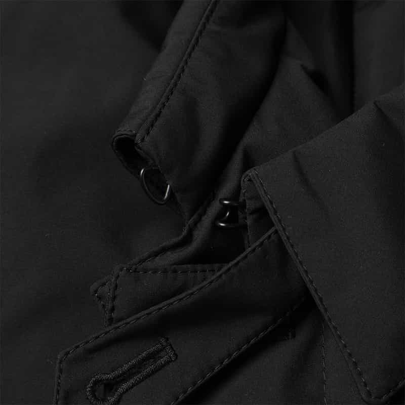 HERNO HERNO＜ヘルノ＞ ステンカラーコート BLACK