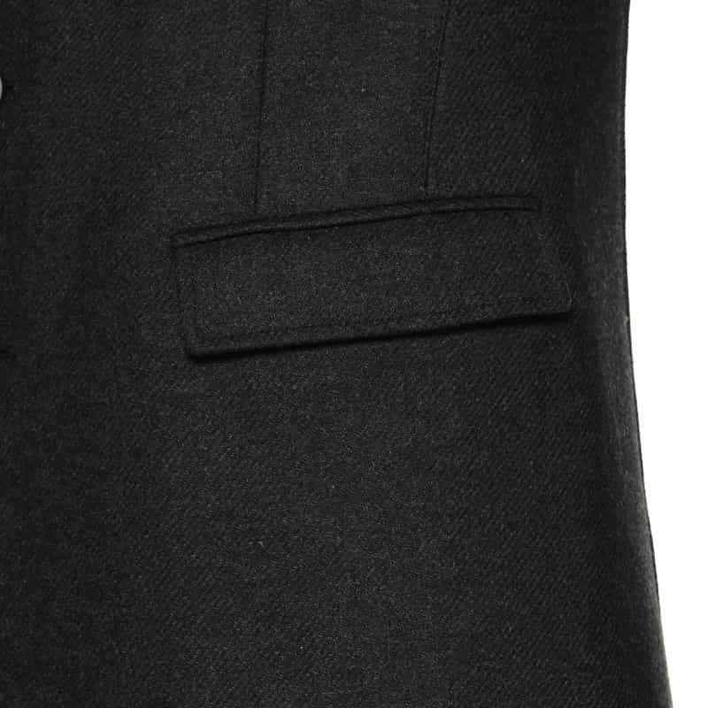 HERNO HERNO＜ヘルノ＞ チェスターフィールドコート DARK GRAY