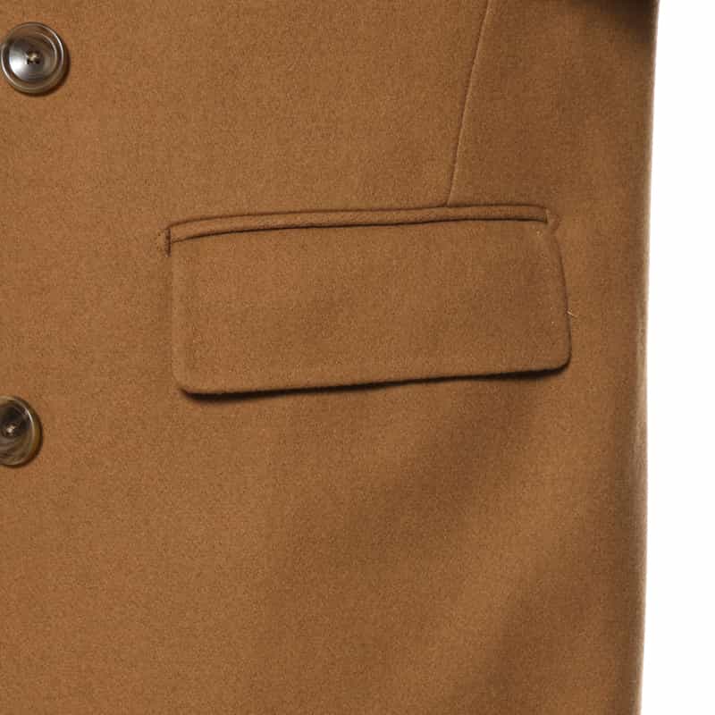 TAGLIATORE TAGLIATORE＜タリアトーレ＞ ダブルブレストチェスターコート CAMEL