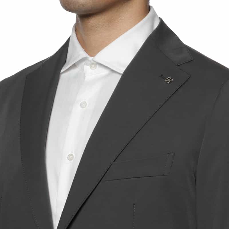 TAGLIATORE TAGLIATORE＜タリアトーレ＞ セットアップ ストレッチ素材テーラードジャケット "DAKAR" GRAY