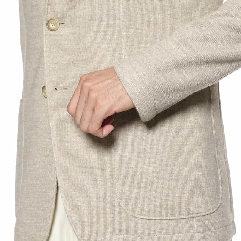 TAGLIATORE TAGLIATORE＜タリアトーレ＞ ニットジャケット"G-LIGHT" IVORY