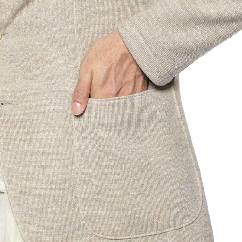 TAGLIATORE TAGLIATORE＜タリアトーレ＞ ニットジャケット"G-LIGHT" IVORY