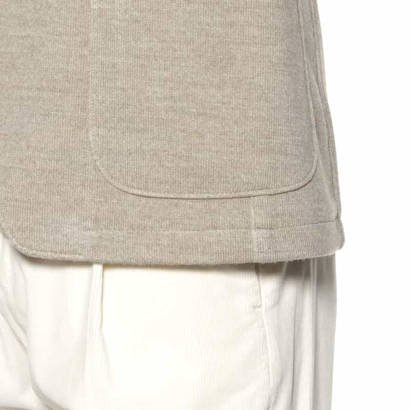 TAGLIATORE TAGLIATORE＜タリアトーレ＞ ニットジャケット"G-LIGHT" IVORY